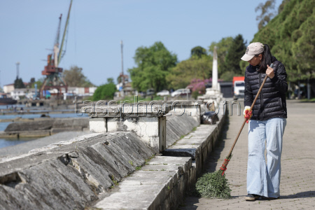 Daily life in Sukhum, Abkhazia