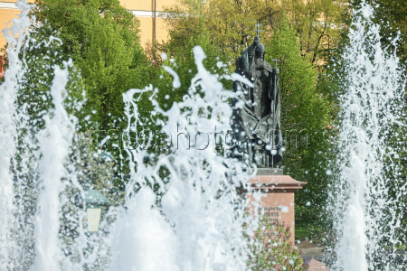 Fountain season starts in Moscow