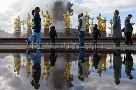 Fountain season starts in Moscow