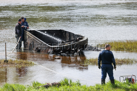 WWII-era military hardware pulled from Volga River