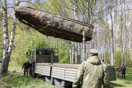 Подъем военной техники времен Великой Отечественной войны в Тверской области
