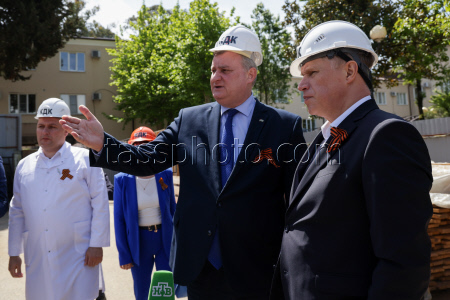 Russian Healthcare Minister Murashko on working visit to Abkhazia