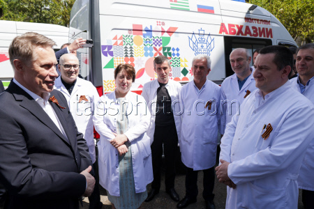 Russian Healthcare Minister Murashko on working visit to Abkhazia