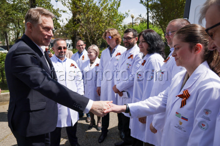Russian Healthcare Minister Murashko on working visit to Abkhazia