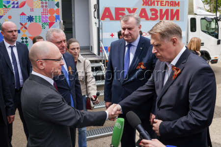 Russian Healthcare Minister Murashko on working visit to Abkhazia