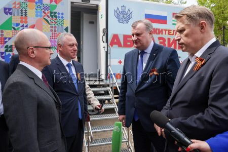 Russian Healthcare Minister Murashko on working visit to Abkhazia