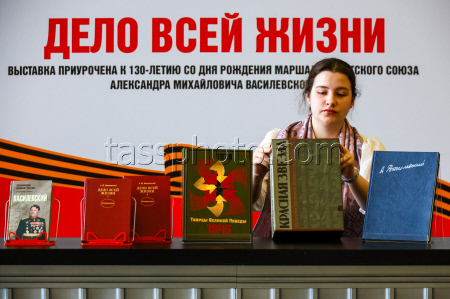Выставка в честь 130-летия маршала Василевского в Иванове