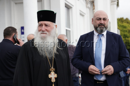Launch of Dioscuria electric train between Sirius, Russia and Sukhum, Abkhazia