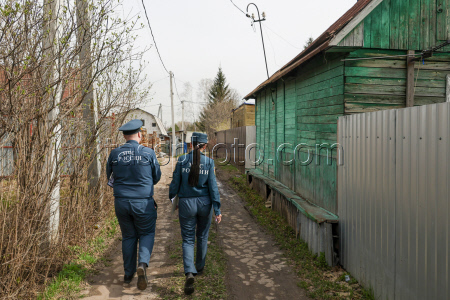 Проверка соблюдения противопожарного режима на дачах в Новосибирске