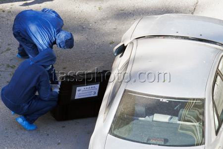 Bomb explosion outside a bank branch in Thessaloniki, Greece