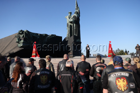Мотомарш "Дороги Победы" в Донецке