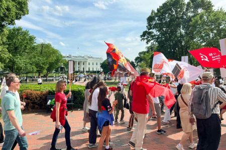 Immortal Regiment event in Washington, D.C.