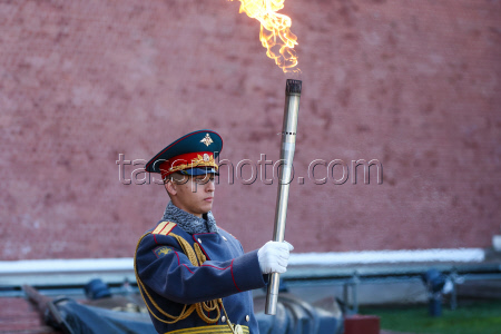 Flame of Memory event in Moscow's Alexander Garden