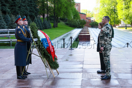 Flame of Memory event in Moscow's Alexander Garden