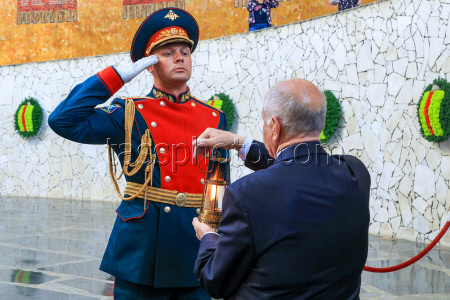 Volgograd takes part in Merging of Eternal Flames from Hero Cities of Russia