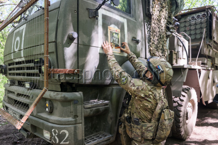 Акция "Бессмертный полк" в зоне СВО