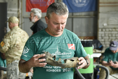 WWII underwater search expedition in Krasnodar Region, Russia