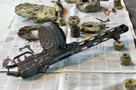 WWII underwater search expedition in Krasnodar Region, Russia