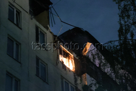 Apartment building explosion in Moscow