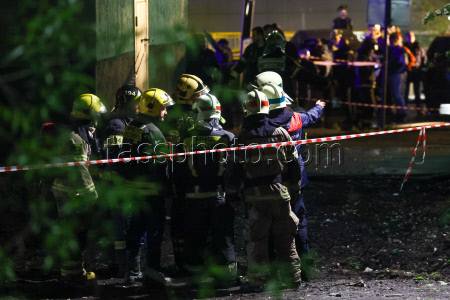 Apartment building explosion in Moscow