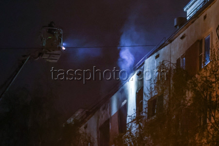 Apartment building explosion in Moscow