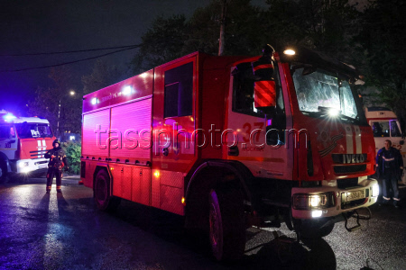 Apartment building explosion in Moscow