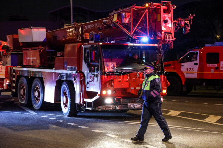 Apartment building explosion in Moscow