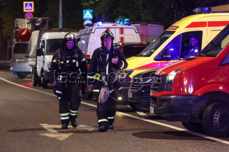 Apartment building explosion in Moscow
