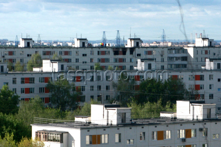 Apartment building explosion in Moscow