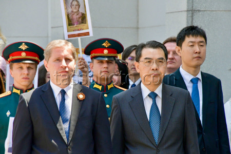 Immortal Regiment event in Tokyo, Japan