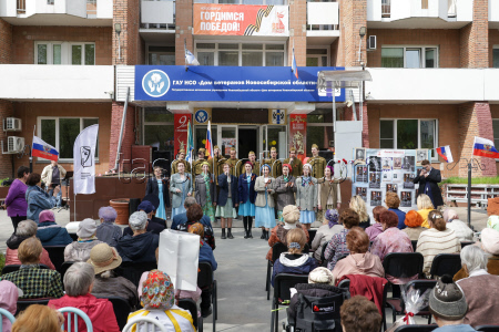 Personal festive events for WWII veterans in Novosibirsk, Russia