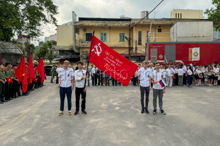 Immortal Regiment event in Hanoi, Vietnam