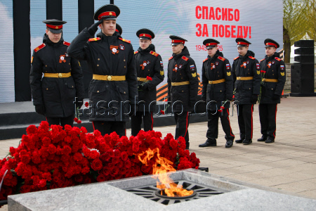 Flame of Memory event in St Petersburg