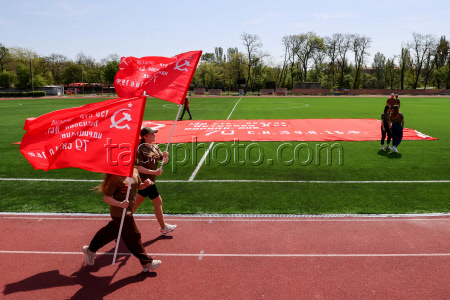 ZaBeg 1418 event marks 80th Victory anniversary in Melitopol, Russia