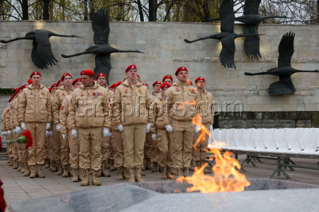 Flame of Memory event in St Petersburg