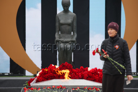 Flame of Memory event in St Petersburg