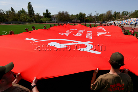 ZaBeg 1418 event marks 80th Victory anniversary in Melitopol, Russia