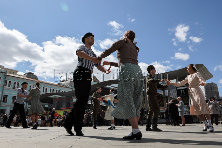 Victory Waltz event in Moscow