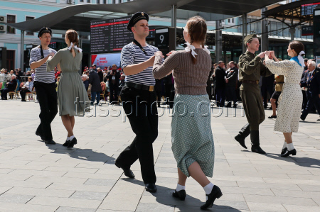 Victory Waltz event in Moscow