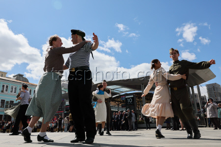 Victory Waltz event in Moscow