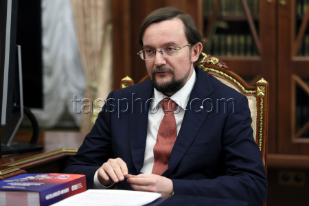 Встреча президента РФ Путина и председателя "Деловой России" Репика в Москве