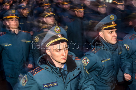 Генеральная репетиция парада Победы в Красноярске