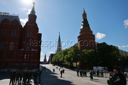 Preparations Underway For Victory Day Events In Moscow