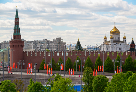 Preparations Underway For Victory Day Events In Moscow