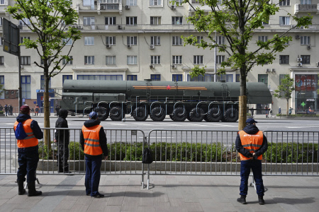 Russia Victory Day Parade Rehearsal