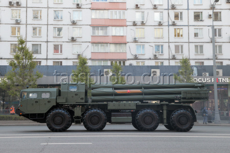 Генеральная репетиция парада Победы в Москве
