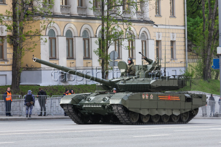 General rehearsal for Russia's annual Victory Day parade in Moscow