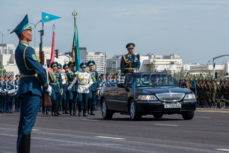 Victory Day parade in Astana