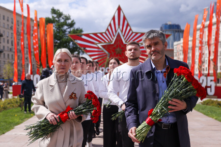 Flowers of Victory event in Moscow