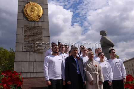 Flowers of Victory event in Moscow
